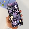 Für Samsung Galaxy A23 5G A23 4G Hülle Cartoon Astronaut Katze Weiche Silikon TPU Abdeckung Für Samsung A23 a23 6.6" Stoßstange Handyhülle
