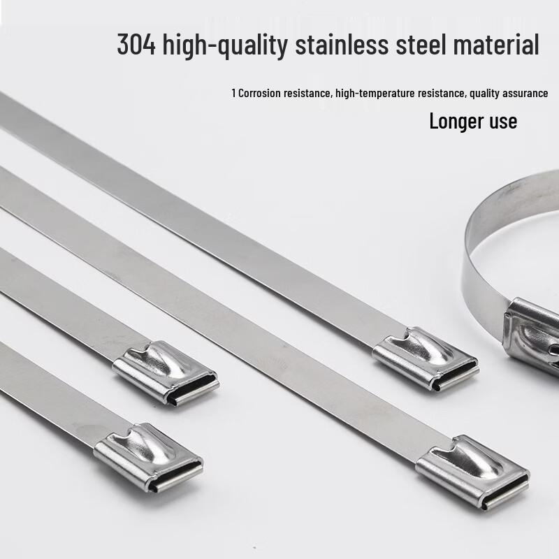 304 Stainless Steel Self-Locking Cable Ties