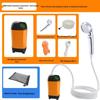 Portable Electric Shower for Outdoor Bathing, Construction Sites, Dormitories, and Rural Homes.