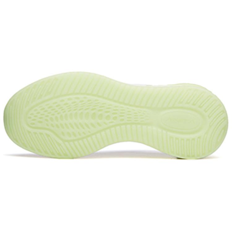 Anta C37+ Running Series Soft Sole Low Top Running Shoes Glow In The Dark Women sneaker White Green 922045537-7