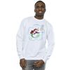 Disney Mens The Little Mermaid Reading A Book Sweatshirt