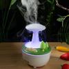 Cute Rotatable Water Drip Diffuser Humidifier Aromatherapy Essential Oils Diffuser for Bedroom Sleeping Desk Waterfall Lamp Gift