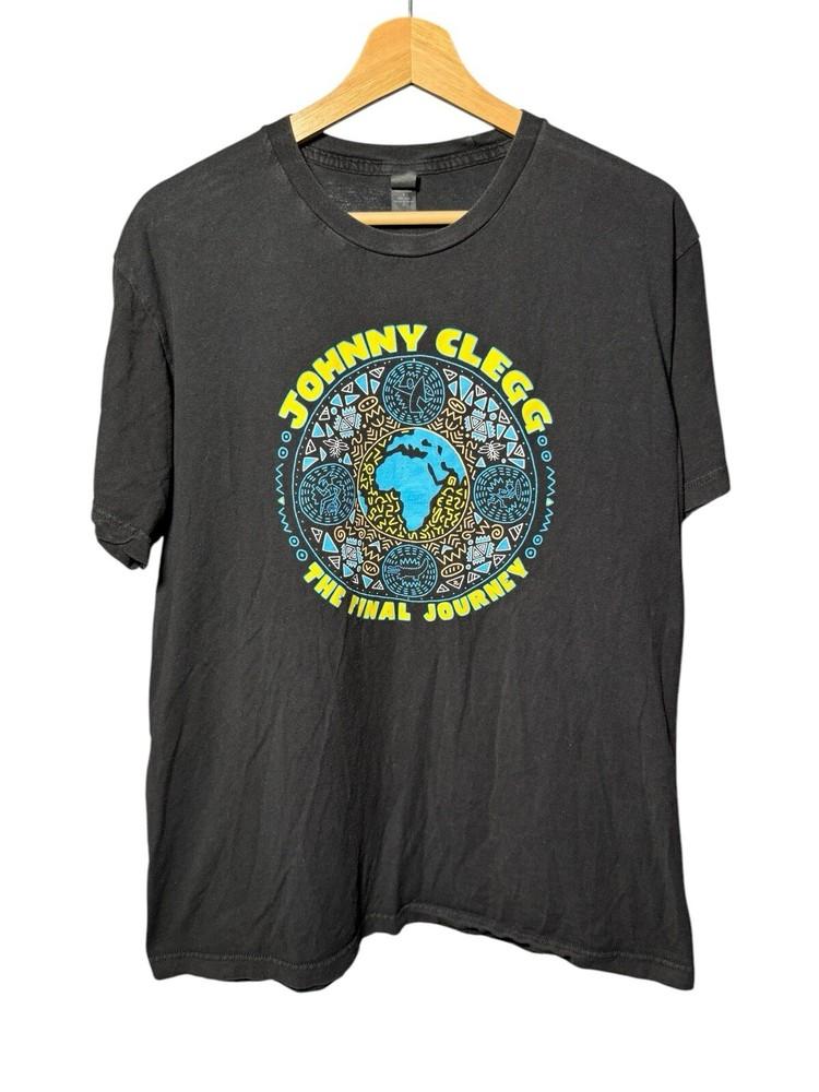 

Johnny Clegg 2017 The Final Journey South African Musician Tour T-Shirt Large Unisex T-Shirt XL