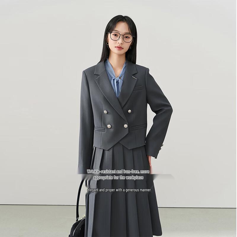 Women's Professional Blazer Suit Set