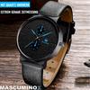 MASCUMINOX Armbanduhr Armband Set Herren Elegant Luxus Business Uhr Geschenk