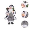 Christmas Santa Claus Figurine Family Kids Toy Doll Toy Gift New Year Gift Decoration for Holiday Party Fireplace Bedroom Decor