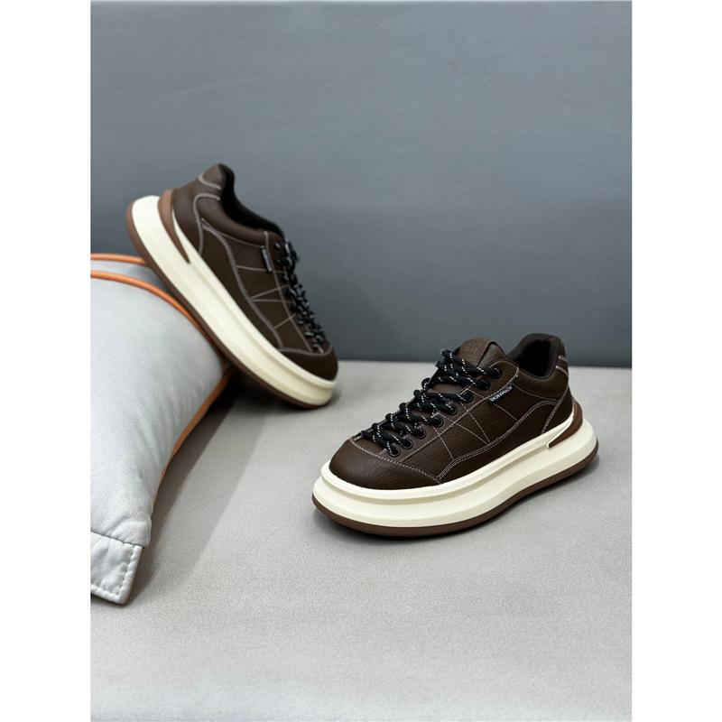 Winter casual simple color matching ancient round head casual and comfortable ok