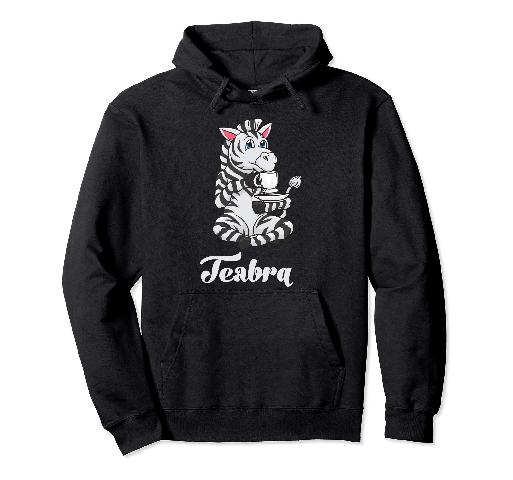 

Funny Zebra Tea Drinking Pun Hoodie