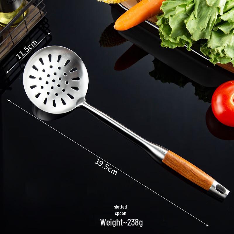 ZISIZ 304 Stainless Steel Slotted Spoon