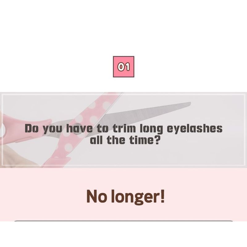 CORINGCO Toktok-Hara Filter Eyelash - 7 Types