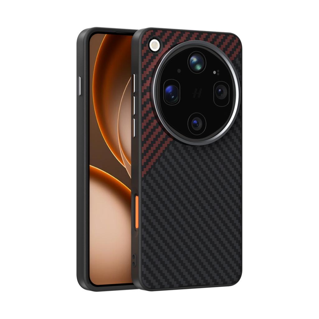 For Magsafe Magnetic Wireless Charge Phone Case for Oppo Find X9 Ultra X9 X8 Pro X8S+ Carbon Fiber Leather Protective Cover