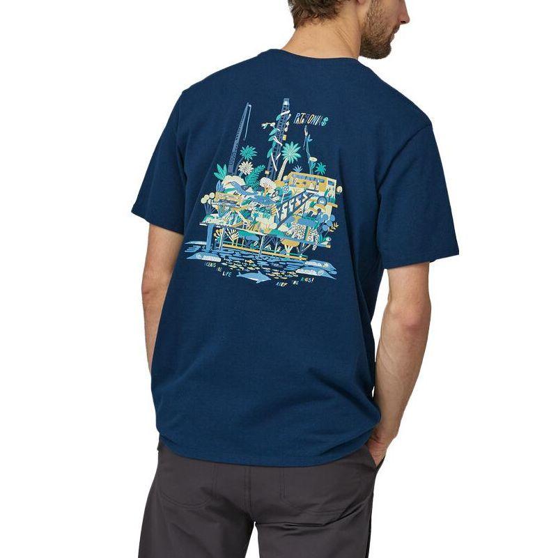 Patagonia Responsibili-Tee T-Shirts Men's Crew Neck Moderate Straight Fit 37676