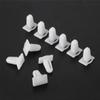 10Pcs Fixed Door Sill Strip Clips Plastic Car Door Sill Trim Strip Clips  Auto Accessories