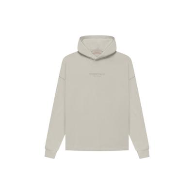 Fw22 Relaxed Hoodie With Smoke Logo Men Tops Smoke-Grey FOG-FW22-026