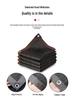 High Temp Resistant Thickened Black Shade Net for Sun Protection