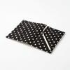Quilted Fabric Book Cover Stripe Diary Book Jacket Cute Polka Dot Book Protector  Student