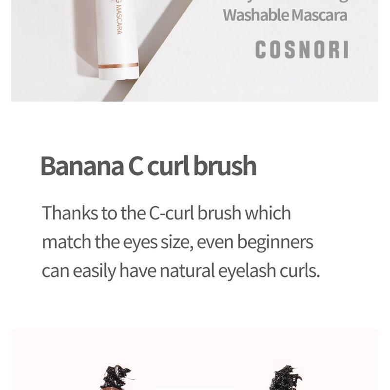 COSNORI - Dynamic Setting Washable Mascara - 2 Types