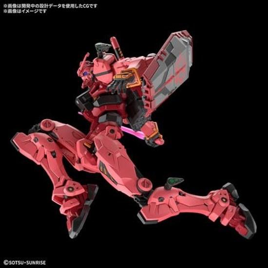 BANDAI SPIRITS HG Mobile Suit Gundam GQuuuuuuX Red 1 144 Scale Pre-colored Plastic Model