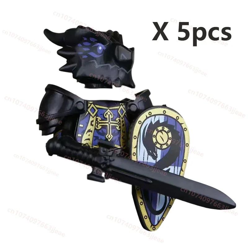 048 047 Undead Dragon Knight Bricks Anime Dragon Knights Building Blocks DIY Action Figure Collection Model Decor Doll Toy Gift