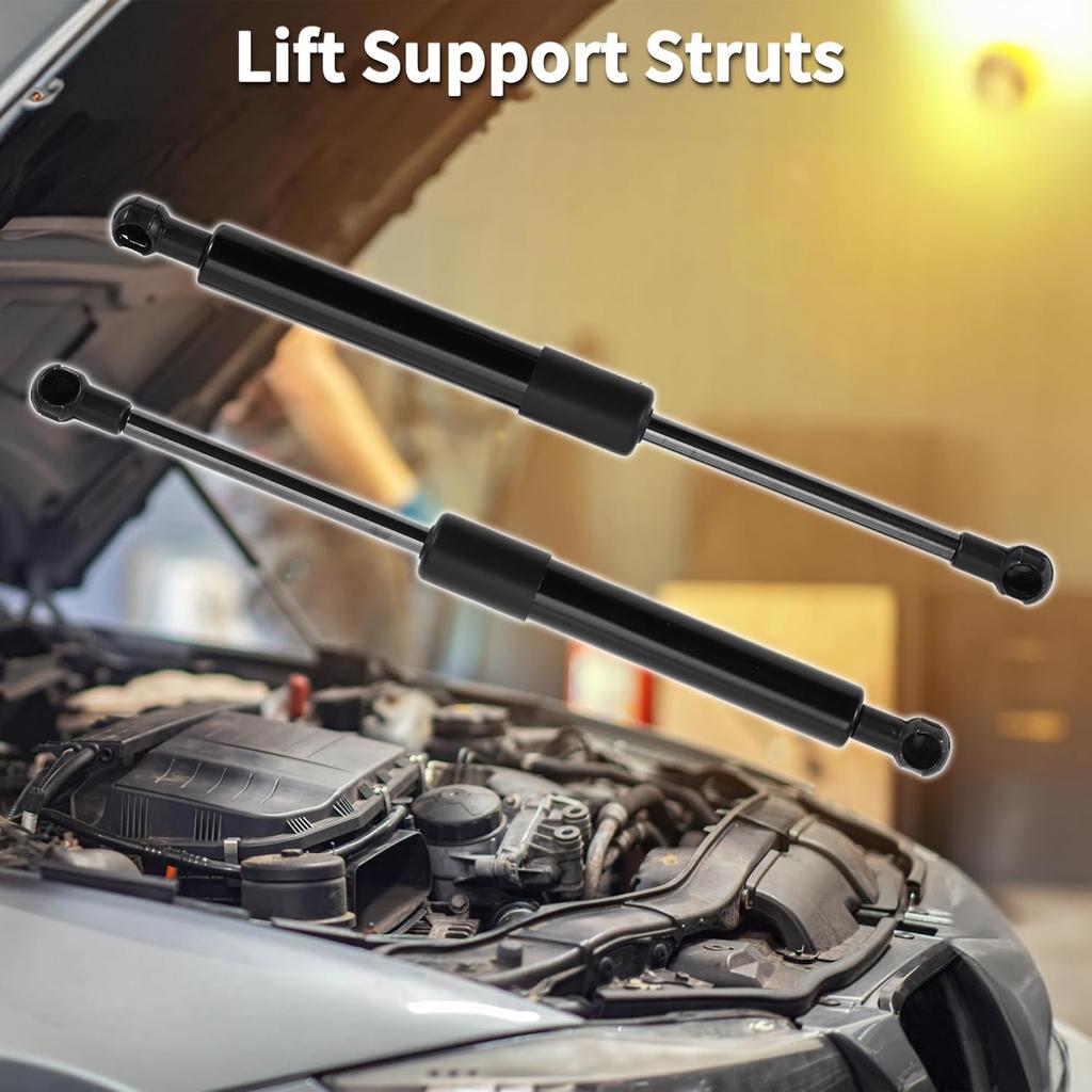 Lift Supports Struts for Toyota CHR 2018-2022 Front Hood Gas Spring Black with Mounting Bracket,Gasket 2Set