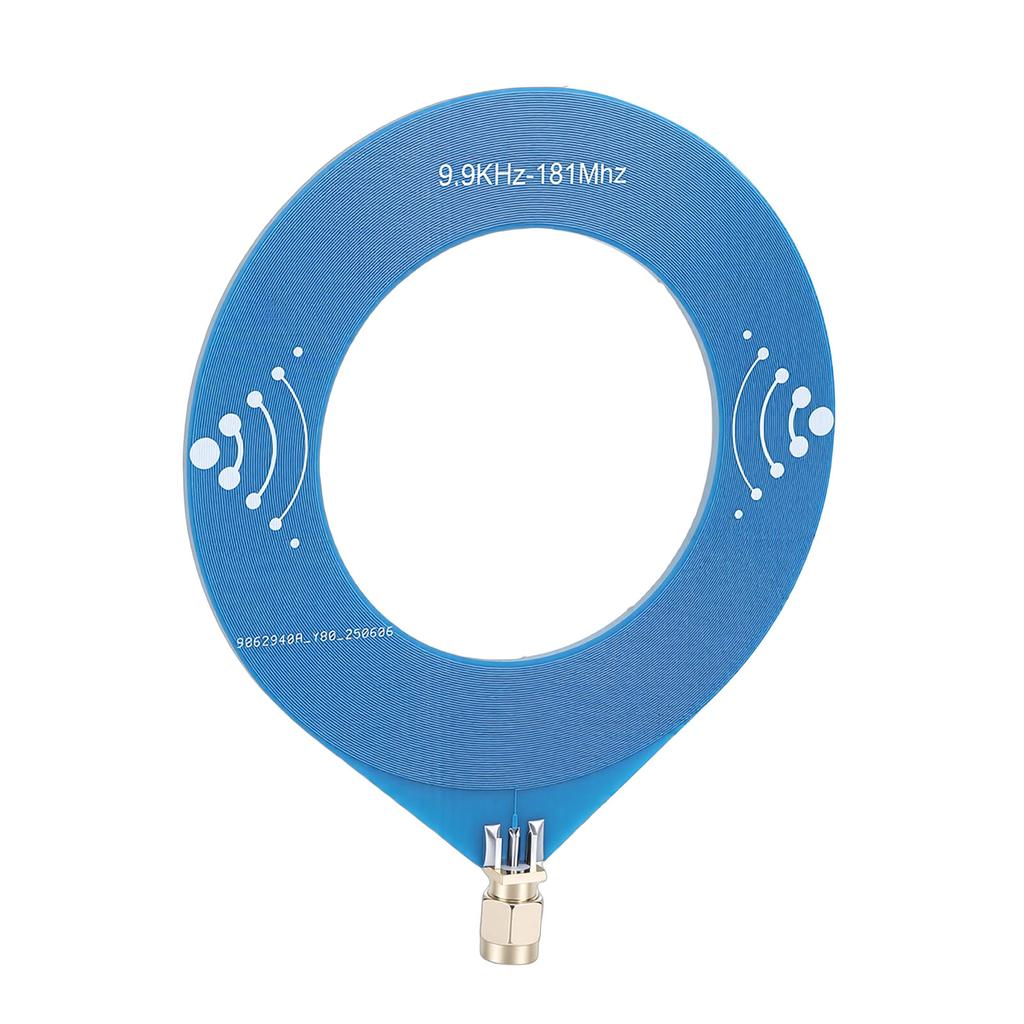 Small Loop Aerial 9.9KHz 181MHz RP SMA Male Connector FM AM SW Donut Aerial for Software Defined Radio