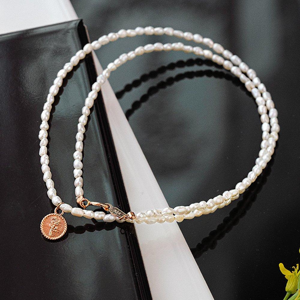 

Jrosa 14K Flower and Bee Pearl Bracelet