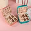 Large Capacity Jewelry Packing Bag PU Leather Mini Jewelry Display Box  Outdoors
