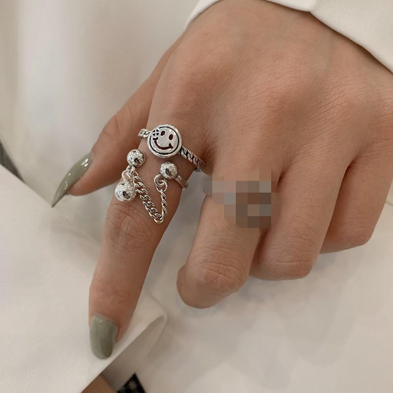 925 Sterling Silver Geometric Cross Ring: Women’s Trendy, Simple, Retro Fashion