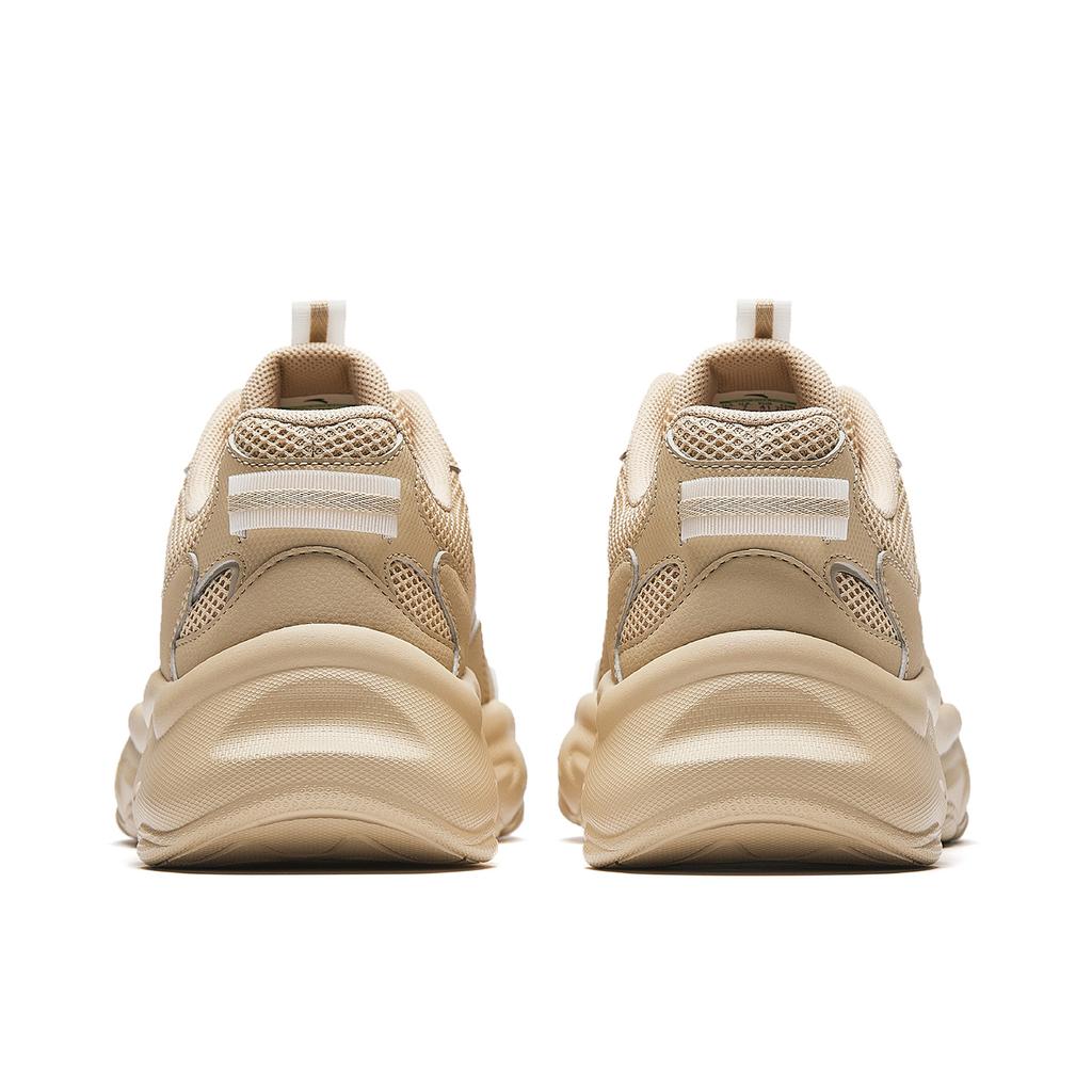 Anta Puffy Star Abrasion Resistant Lightweight Breathable Casual Shoes Men's Raw Wood 912628829-4