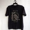 Life Is Soup I Am Fork Opossum Weird Funny Meme T Shirt Dark Academia Ironic Gen Z Possum Casual Vintage Homme Graphic