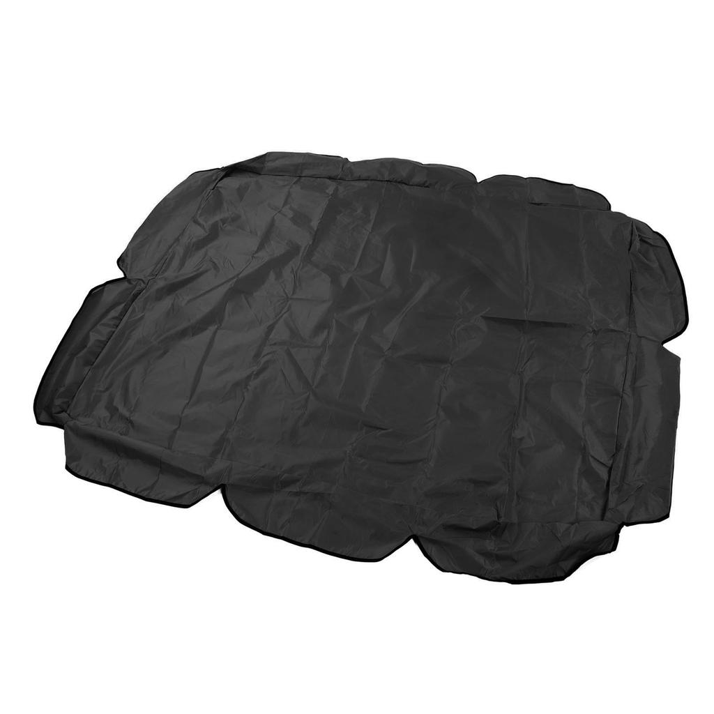 Daszek Huśtawki 210D Oxford Powlekany Srebrem Wodoodporny Odporny na UV na Krzesło Ogrodowe na Zewnątrz Patio Podwórze