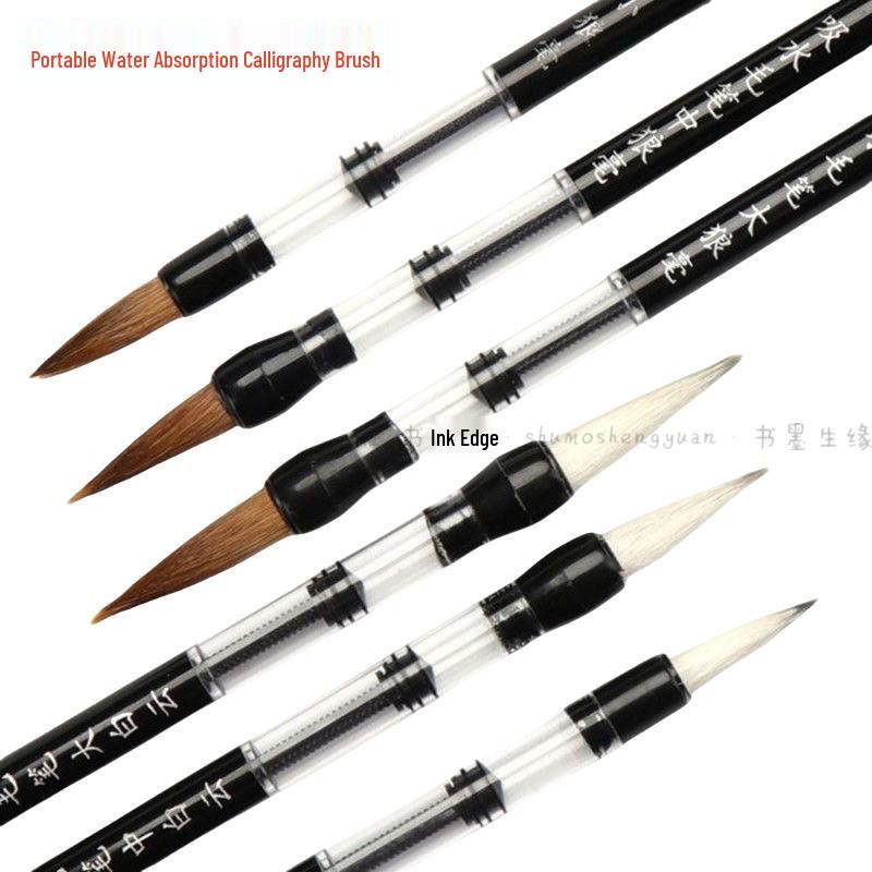 Wolf Hair Soft Brush Fountain Pen for Students