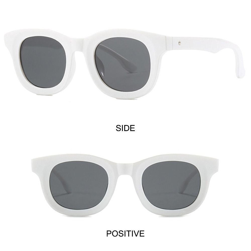UV400 Jelly Green Sun Glasses Colorful Punk Shades Fashion INS Style Eyeglasses  for Women & Men