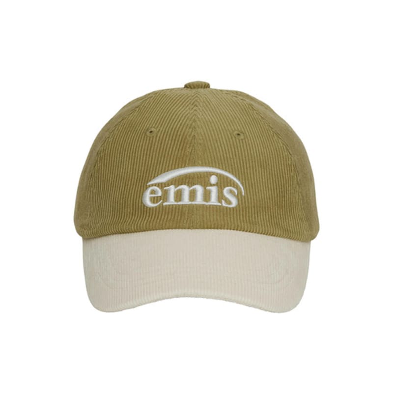 

EMIS CORDUROY TWO-TONE BALL CAP-MUSTARD MUSTARD