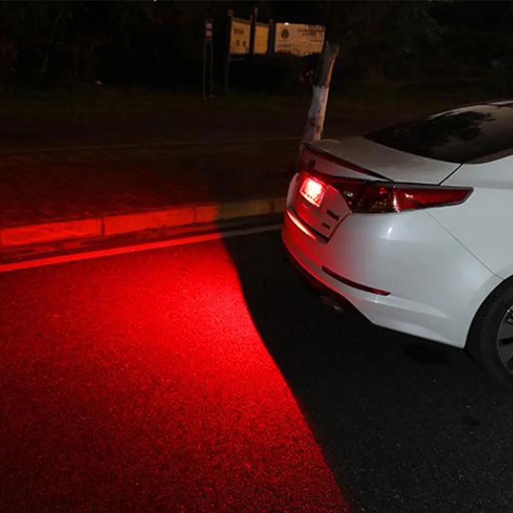 Car Reversing Light Car License Plate Lamp 45/90 SMD LED Bulbs Brake External License Plate  Waterproof Lamps Bar Red+White