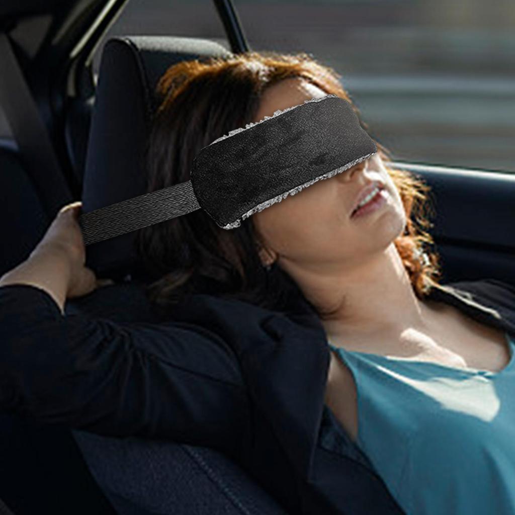 1pc Head Support Strap Adjustable Travel Pillow Airplanes Neck Support Band Portable Cars Seat Sleep Aid Head Fixed Strap