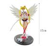 1 Pc Anime Sailor Moon Action Figures Standing Posture PVC Model Warrior Of Love And Justice Crystal Power Kid Gift Toy