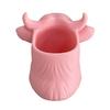 Highland Cow Pen Holder Cute Desk Organizer for Office Dorm Home Multipurpose Makeup Brush Cup Farmhouse Vanity Accessory Gift for Cow Lovers