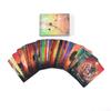 68PCS Tarotkarten für das Geistertier Oracle Divination Fate Tarot Deck Brettspiele Familienparty