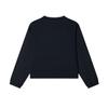 Fila Emerald Fashion Casual Pullover Long Sleeve Sweatshirt Women Sweatshirt Midnight-Blue F11W524201F-NV