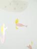 Mobile "The Little Mermaid" Baby Gift for Girls, W30cm x H50cm, Made in Japan