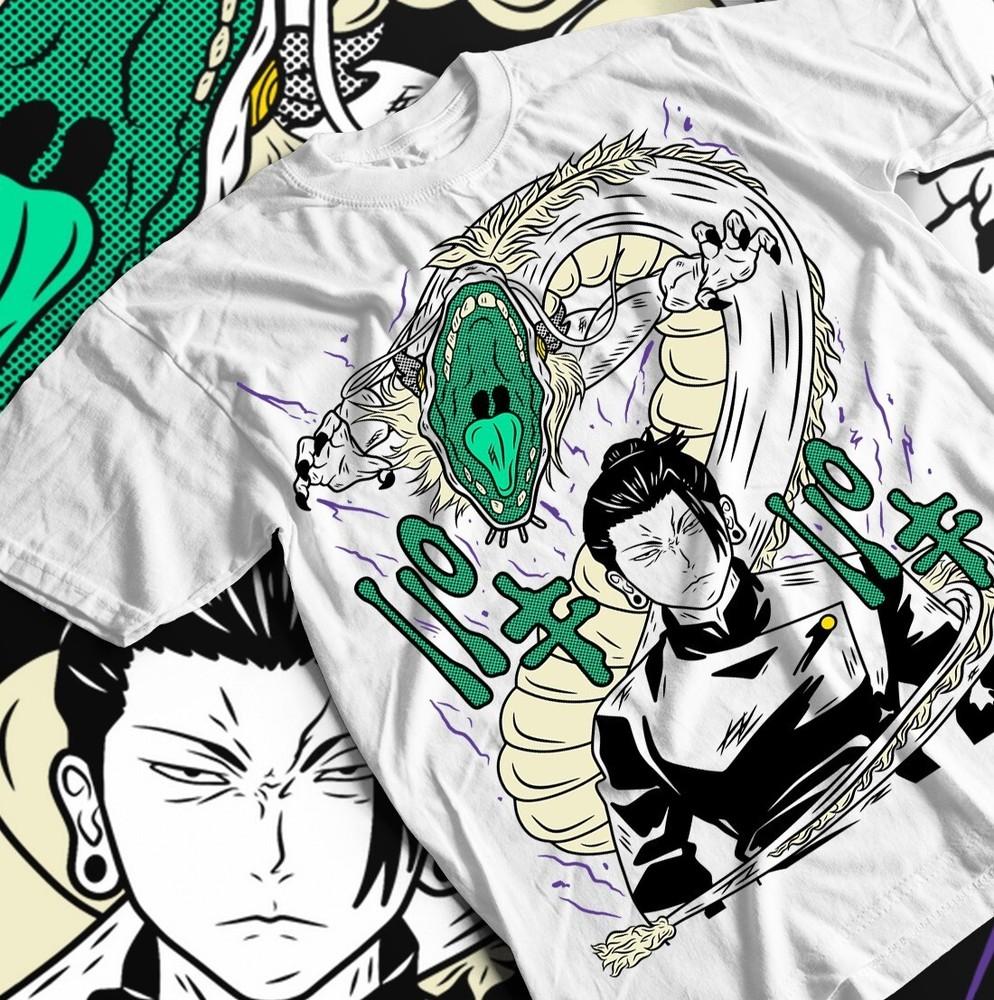 

Geto Suguru Short Sleeve Jujutsu Kaisen Gojo Anime Unisex Shirt T-shirt All Size 4XL