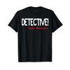 Detective Lucifer T Shirt Vintage Washed Unisex Fashion Versatile Designer Clothes Soft Top For Everyday Wear Stretched