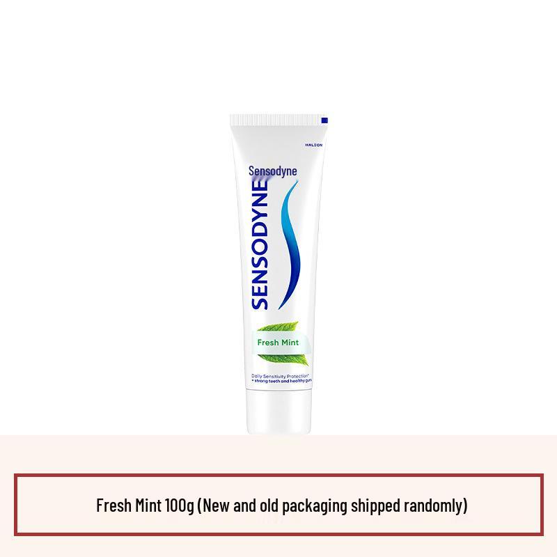

Зубна паста Sensodyne Свіжа м ята: Видаляє плями, Знімає чутливість, Відбілює зуби, Освіжає подих.