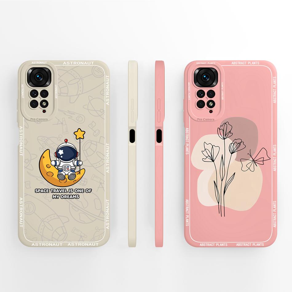 Candy Cover For Redmi Note 11 Pro Plus Case 50 Pattern Soft Liquid Silicone Funda For Redmi Note11 11Pro 11Pro+ Anti Drop Bumper