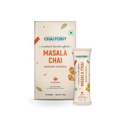 Chá Masala Instantâneo (10 pacotes, 14g), Chá Masala Instantâneo, Ponto Chai