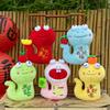 Of Year The Snake Mascot Plush Toy Cute Color Doll Childrens Holiday Gifts