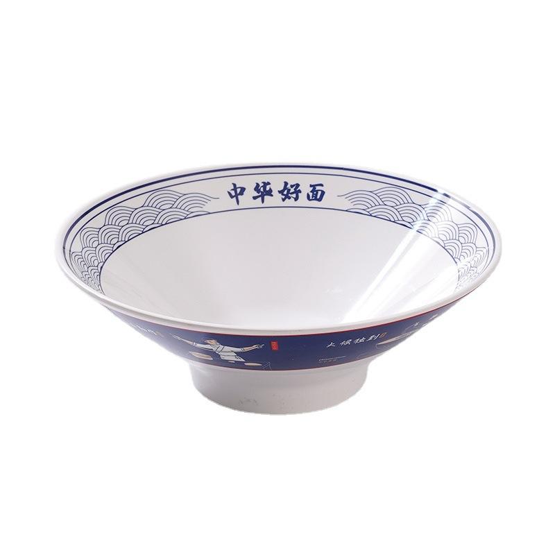 Melamine Plastic Lamian Noodles Bowl, Commercial Beef Noodle Bowl, Noodle Shop