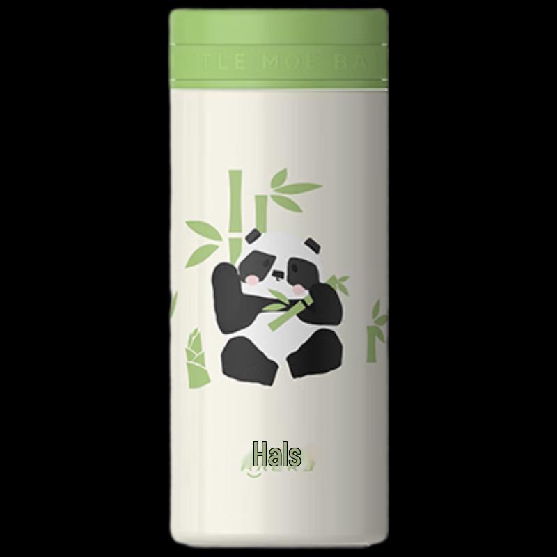 HAERS Vitality Panda 316 Stainless Steel 210ml Pocket Thermos Cup