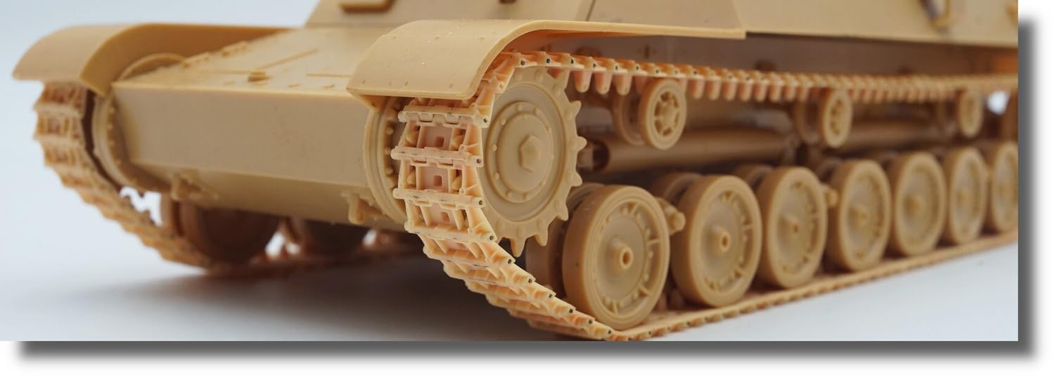 Fabscale Japanese Type 4 Medium Tank Tank Movable Track Set Plastic Model Parts FAB35019 1/35 Chi-To (for FineMolds) (Tank)
